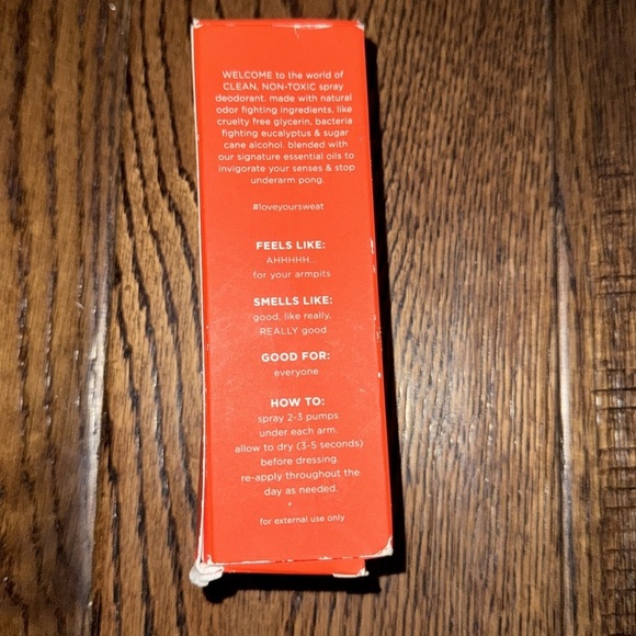 NWOT BY ROSIE JANE DEODORANT 100% NATURAL SPRAY 2OZ / - Picture 4 of 6